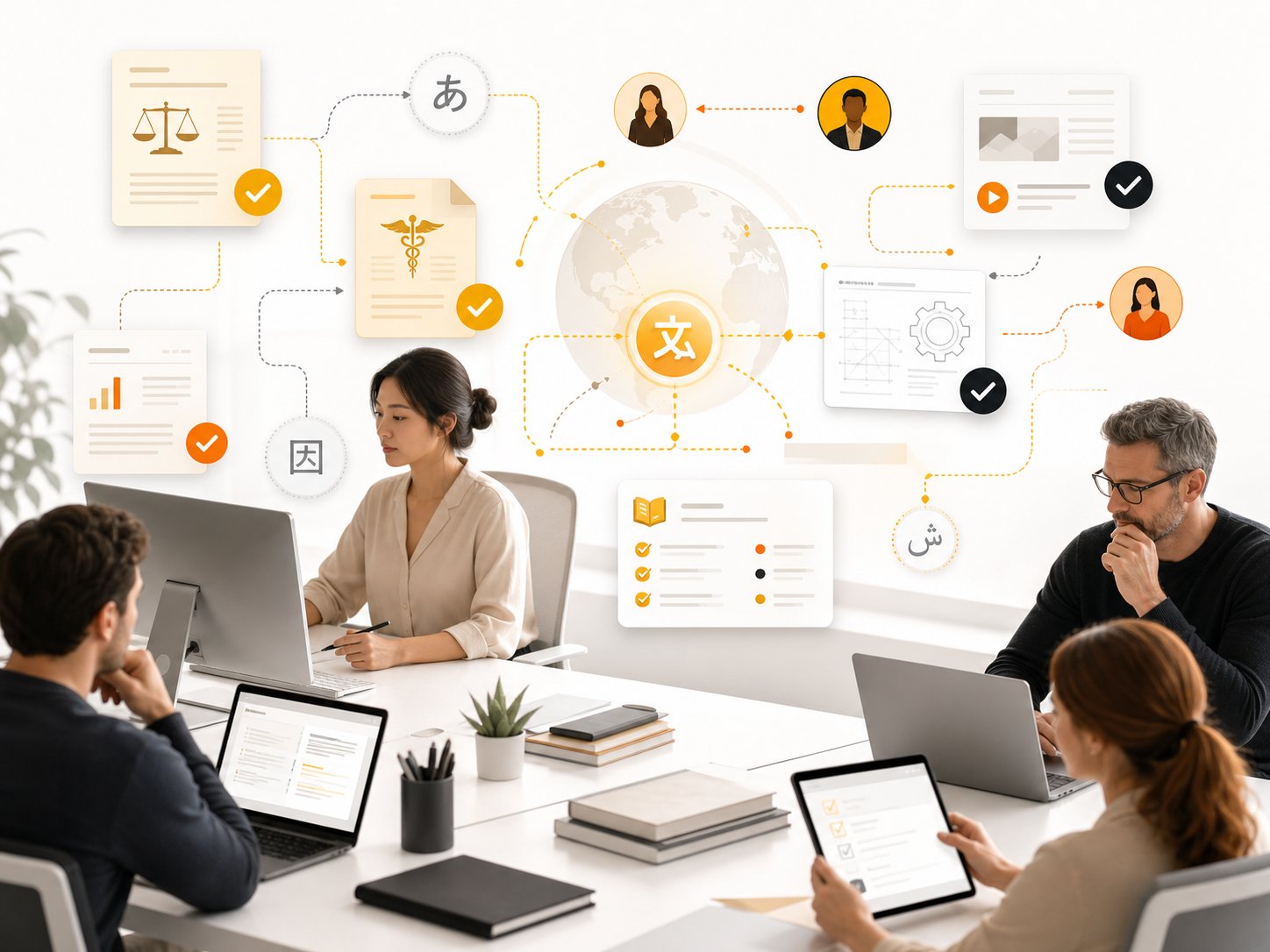 Professional localisation quality workflow for multilingual content